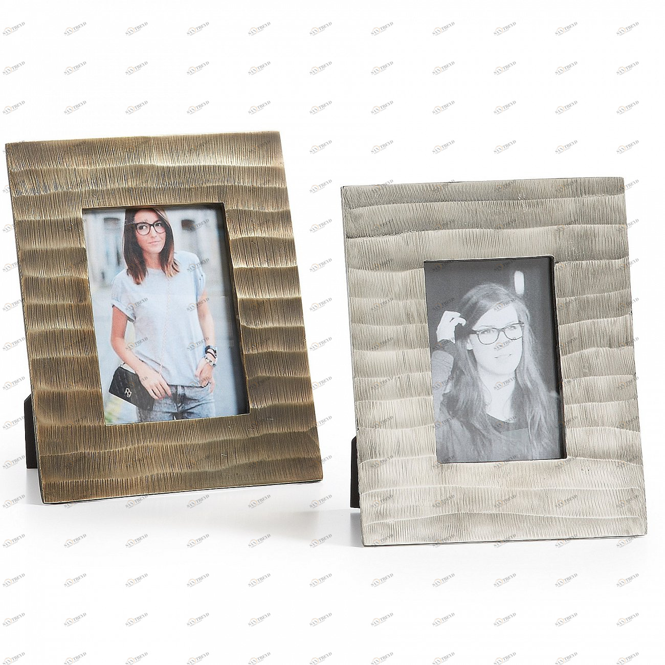 Фоторамка золотая и серебряная Kavouri от La Forma, 2 штуки LA FORMA KAVOURI 343284 Золотой 