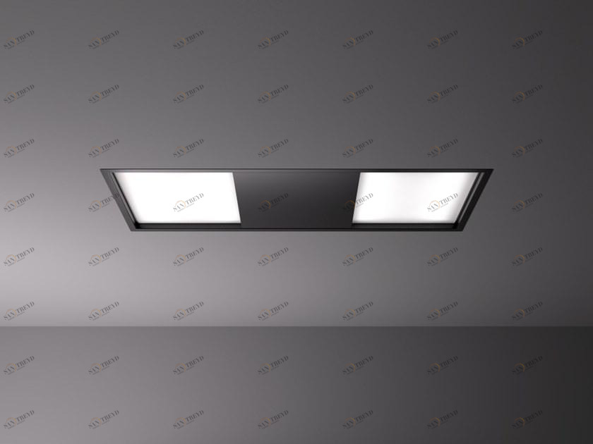 Falmec Встраиваемая вытяжка из нержавеющей стали и стекла с вытяжкой по периметру sun-id-1356227