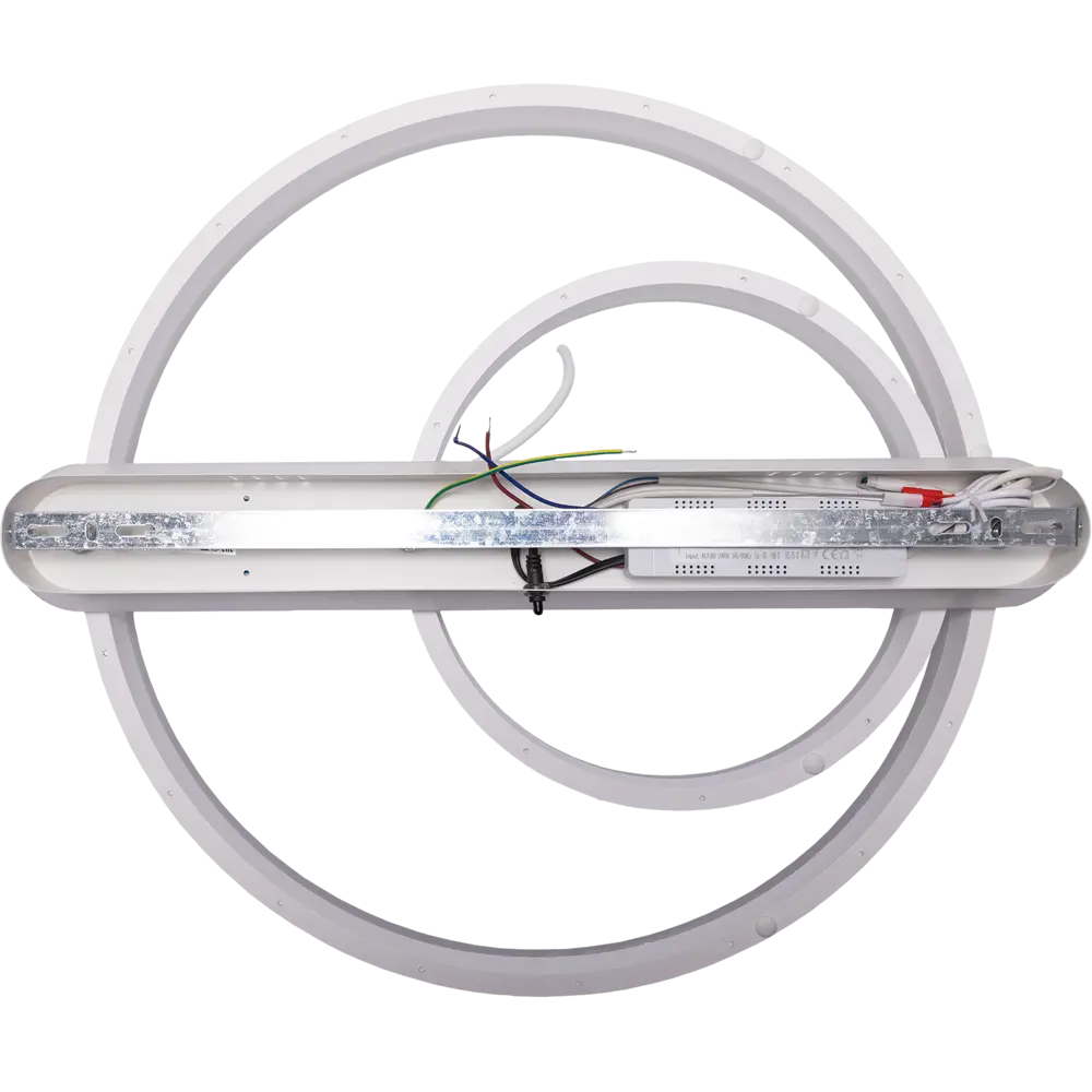 Люстра потолочная светодиодная диммируемая Ritter Eclipse 52086 7 с д/у 96 Вт 24 м² 2700К-6500К цвет белый/хром STLM-2093908 - Вид №5