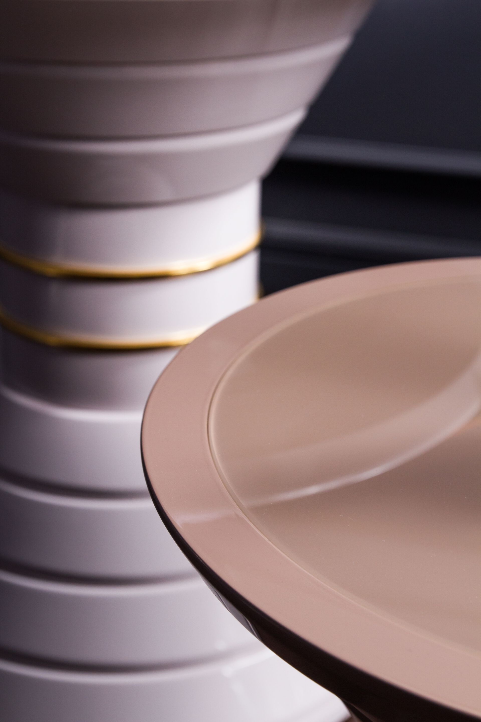 Высокий круглый журнальный столик Vismara Design MINIONS ARCH-00130415