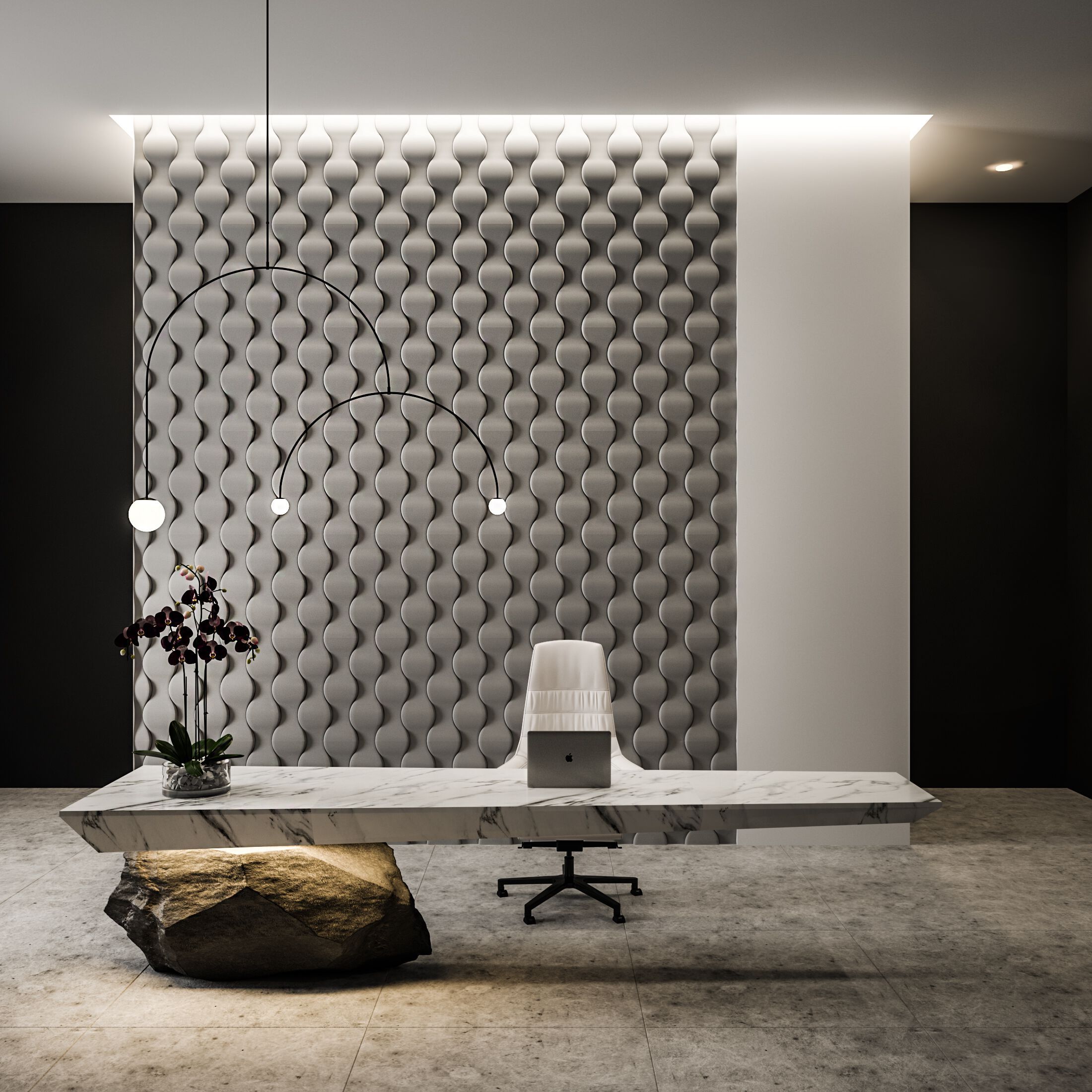 Трехмерное гипсовое покрытие WallDeco M-Modern ARCH-00063261 - Вид №2