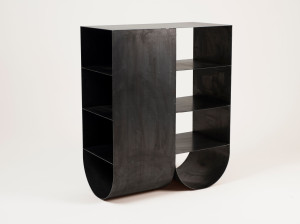 Металлическая отдельно стоящая Книжная полка