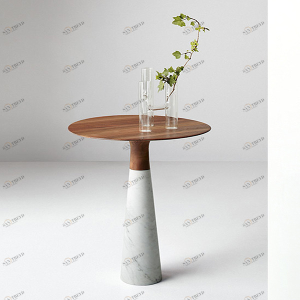 СТОЛИК КОФЕЙНЫЙ ДЕРЕВЯННЫЙ LEAF 45Х60 СМ Neutra Design WSL451N