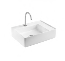 L640T0R1V4.100 Накладная раковина прямоугольная A. e T. Italia Fly Белый глянцевый AeT ITALIA