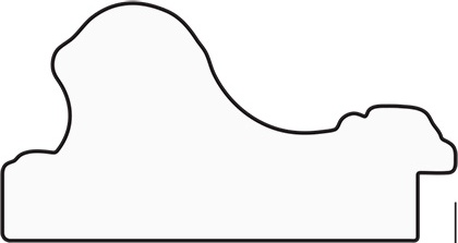 BY 3712 Зеркало в багетной раме - бронзовые бусы на дереве 60 mm EVOFORM Octagon - Вид №3