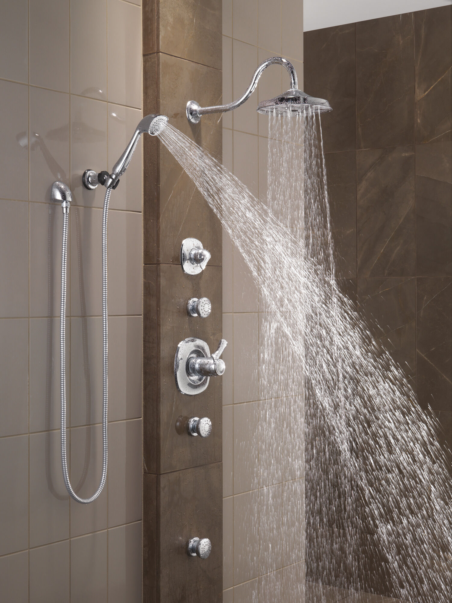 50102-KS Спрей для тела для поверхностного монтажа Delta Faucet Delta Черный нержавеющий - Вид №8