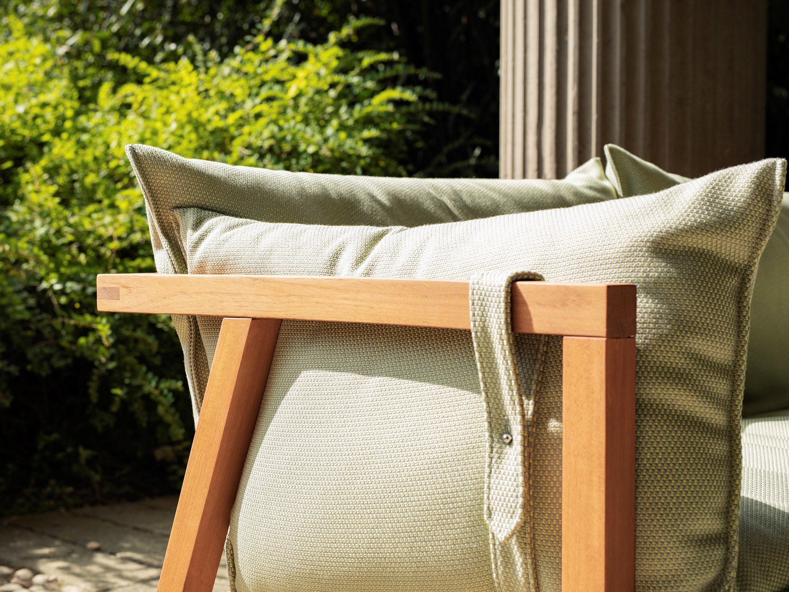 Мягкое тканевое садовое кресло с подлокотниками prostoria Umomoku ARCH-00038400 - Вид №3