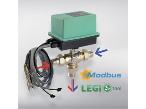 Моторизованный клапан смесителя / терморегулятора