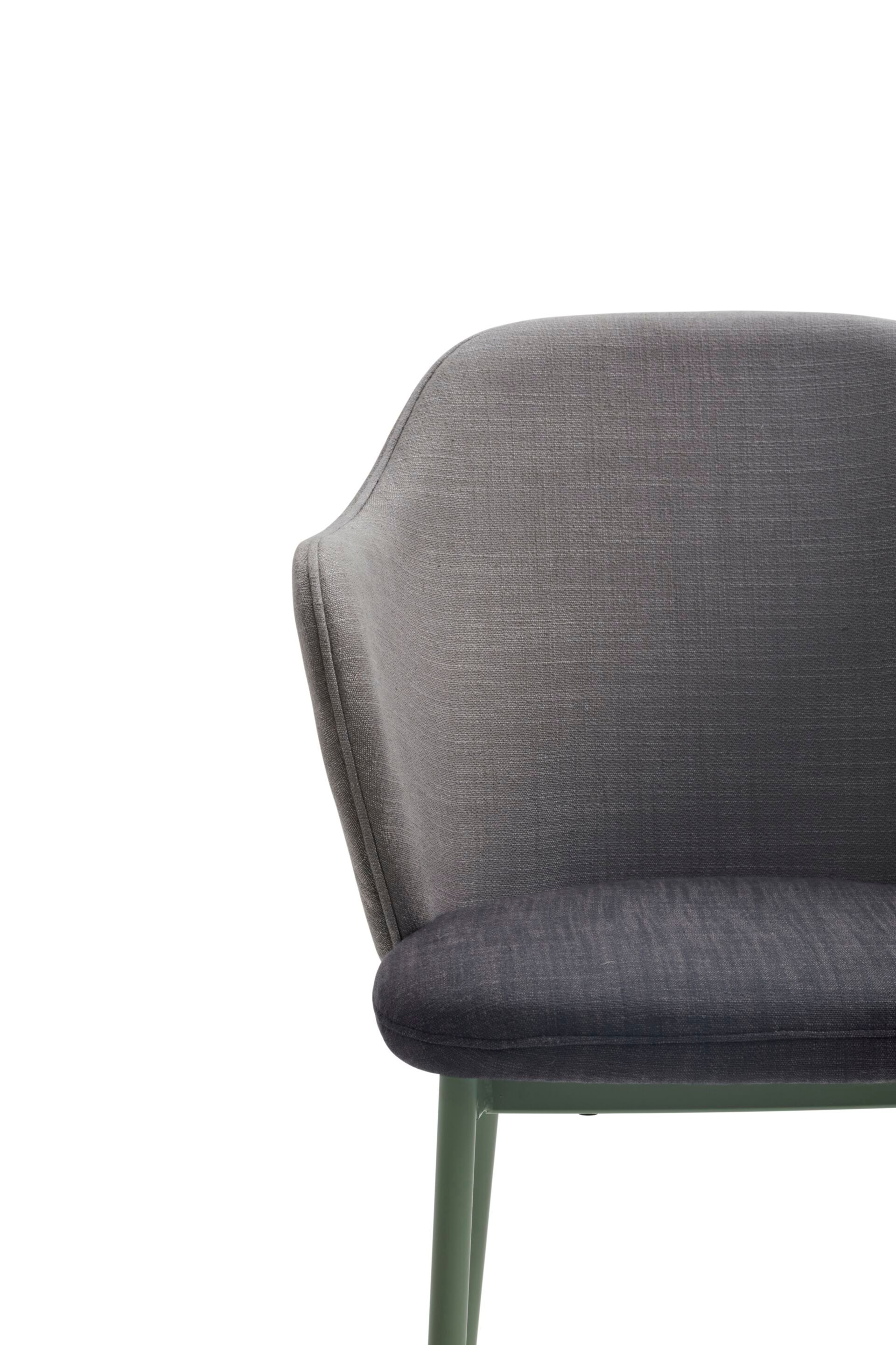 Высокий стул с тканевой подкладкой со спинкой Origins 1971 Page ARCH-00045276 - Вид №1