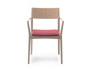 Штабелируемый стул с подлокотниками