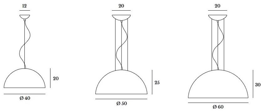 Gibas Подвесной светильник Rugiada 122/24- 25 - 26 - Вид №16