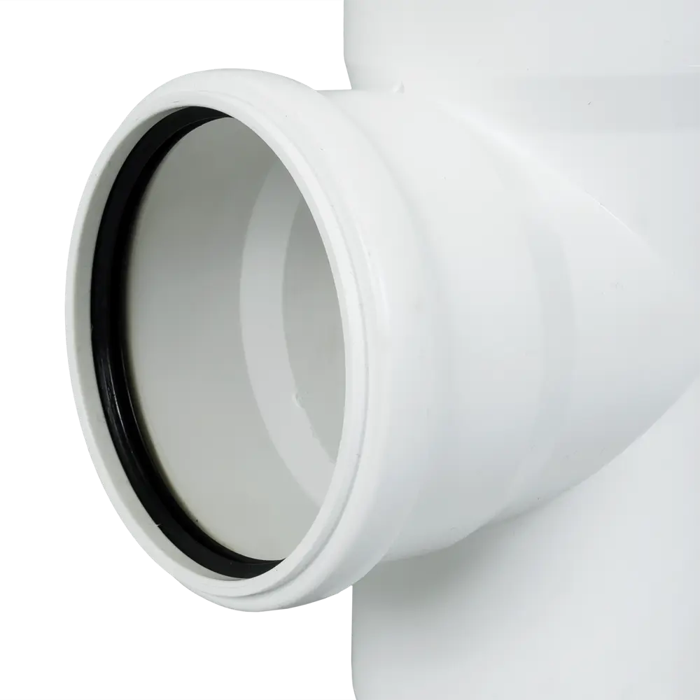 Тройник EQUATION для канализационных систем 110 мм с шумопоглощением 81952645 STLM-0014915 - Вид №1