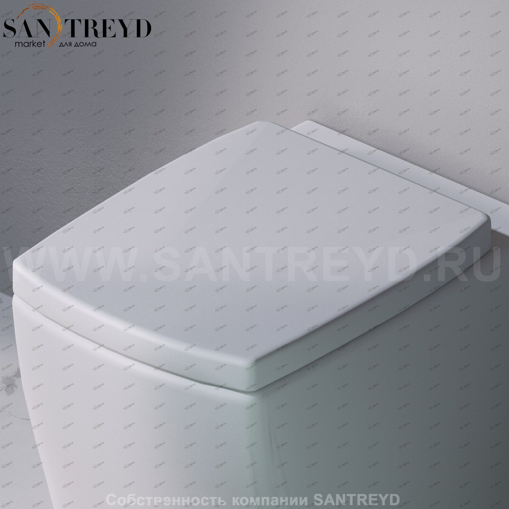 C521.117 Крышка сиденье для унитаза A. e T. Italia SQUARE AeT ITALIA C521.130