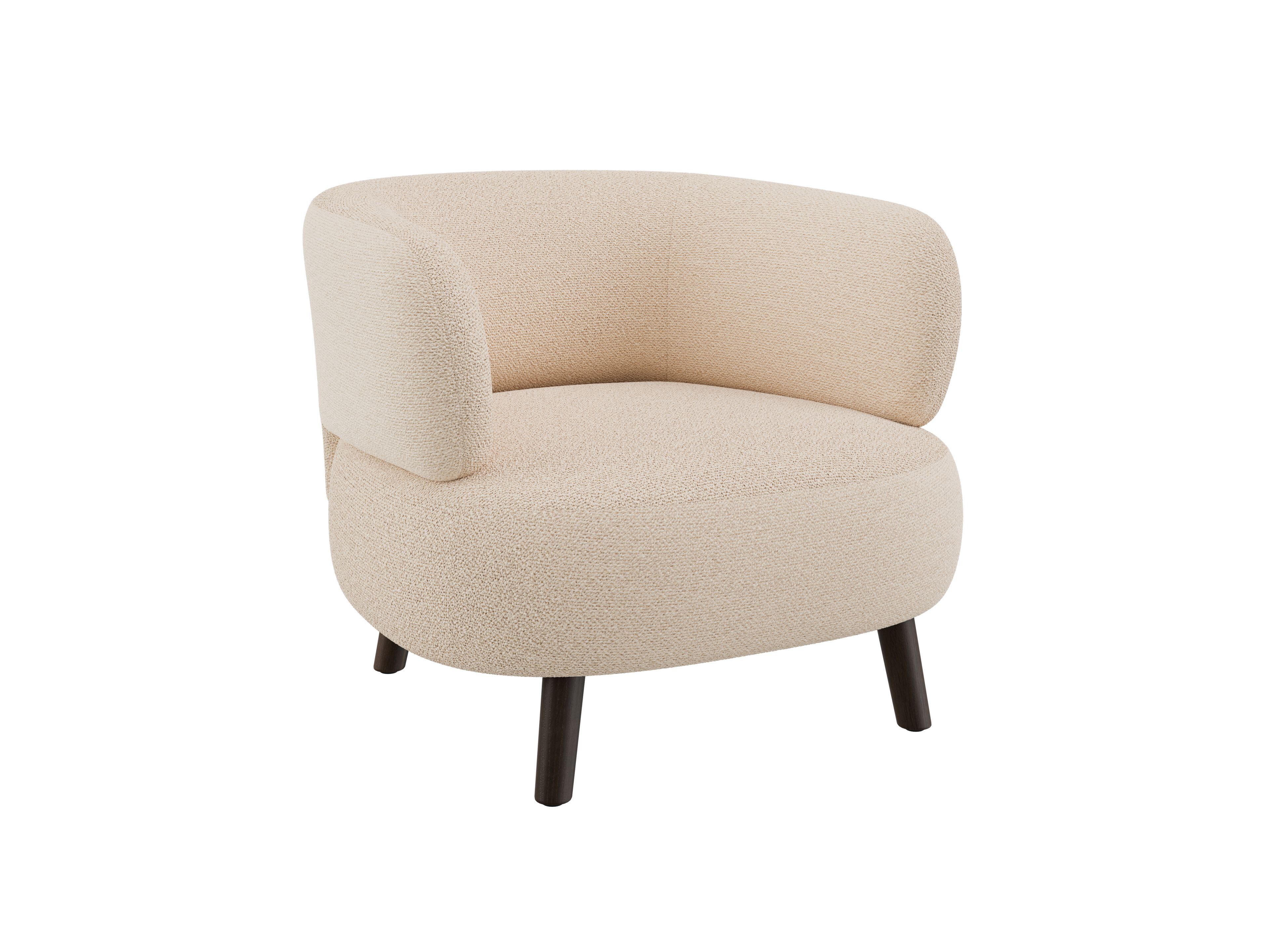 Тканевое кресло с подлокотниками DÔME DECO Nova ' 25 ARCH-00146673 - Вид №4