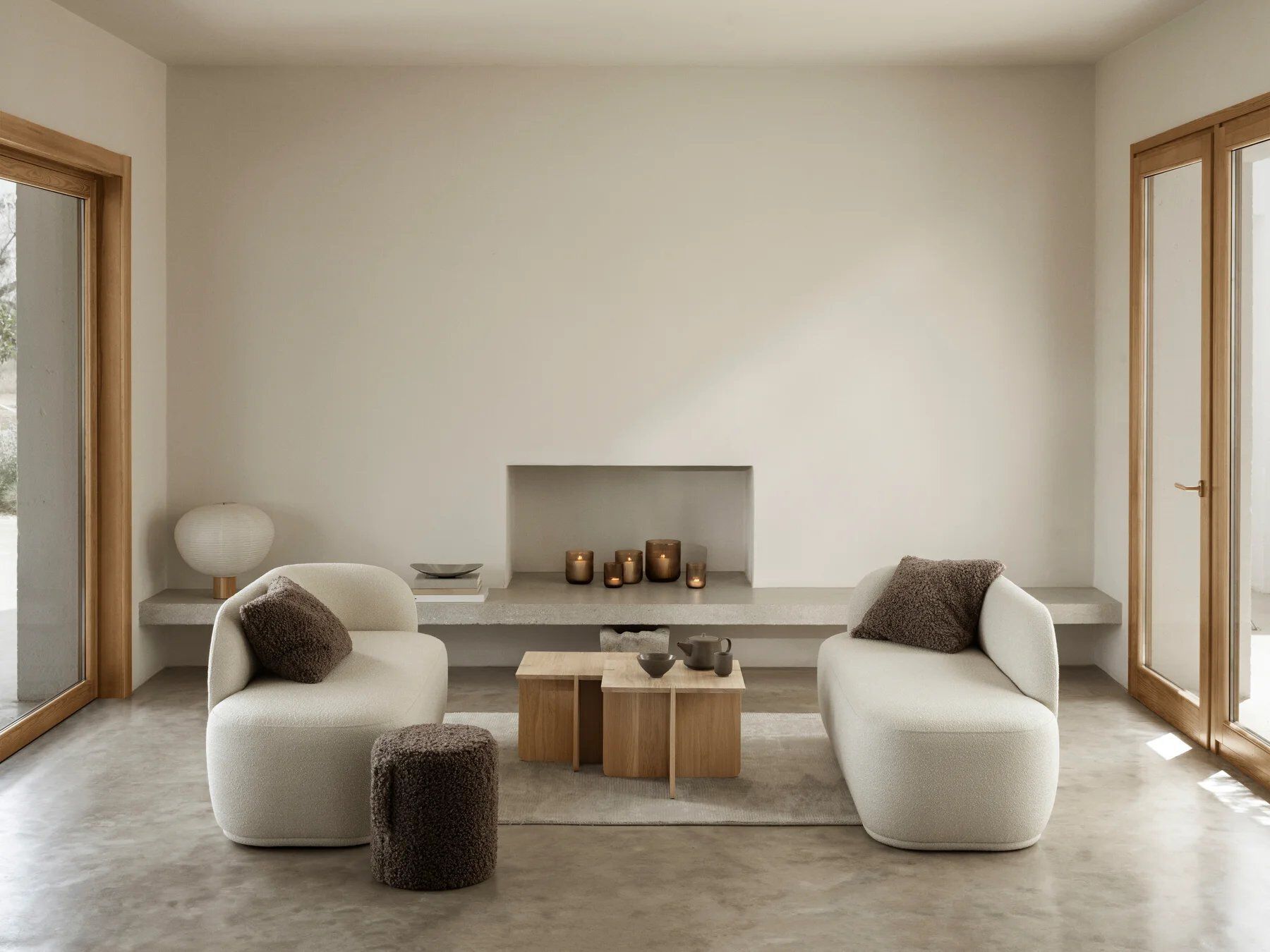 Прямоугольная подушка из ткани blomus Teddy ARCH-00050814 - Вид №22