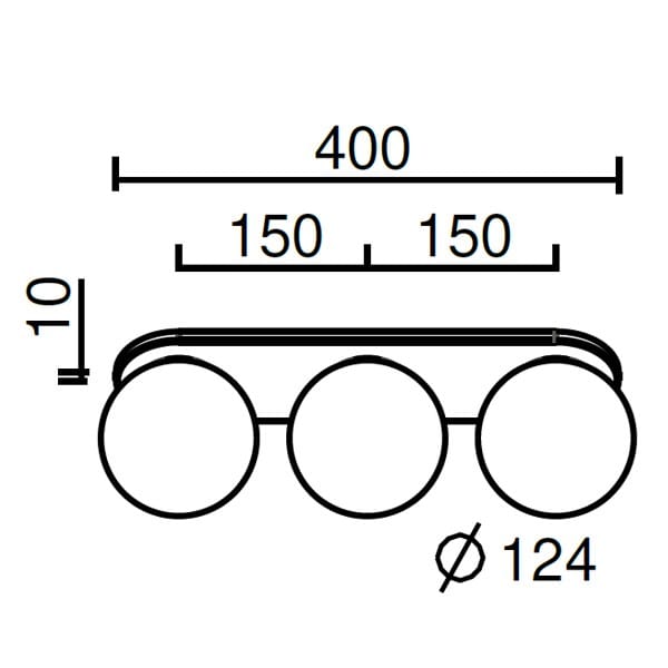 Выдувное стекло светодиодный потолочный светильник Brillamenti ZBowl ARCH-00104957 - Вид №6
