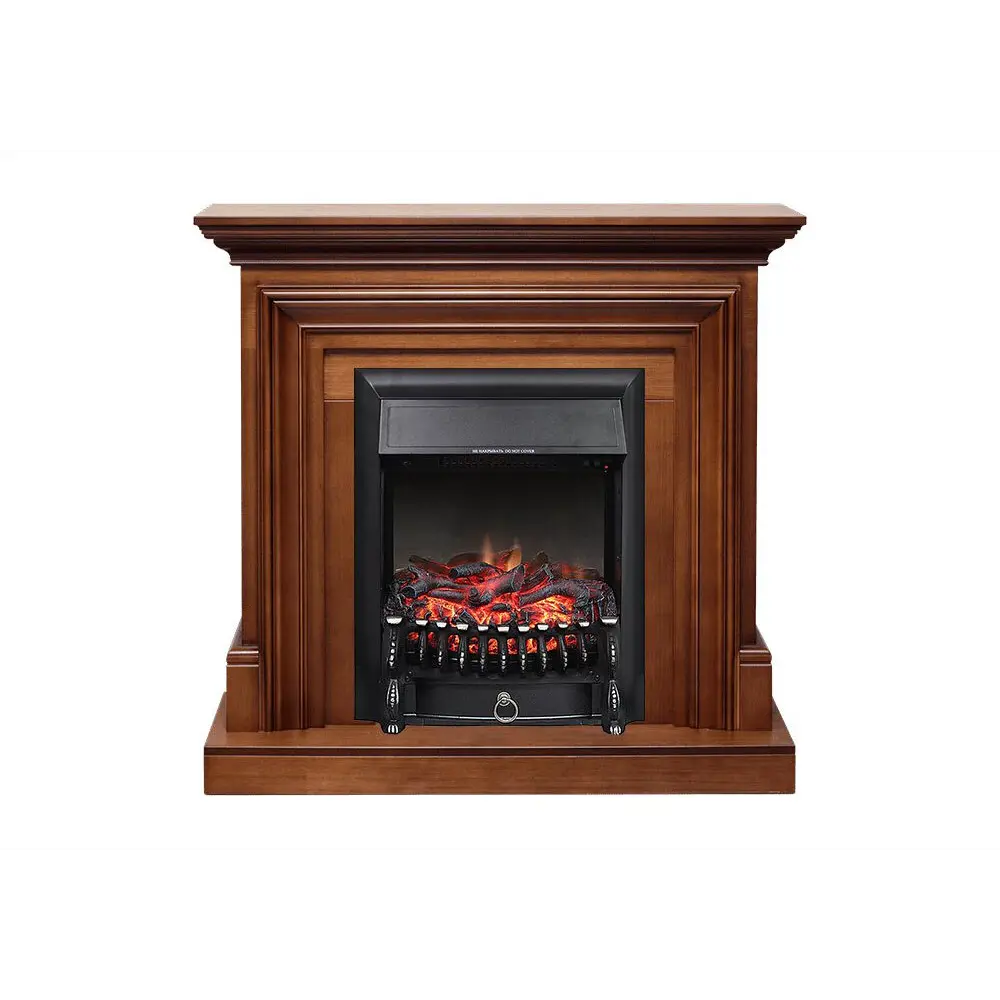 Каминокомплект Royal Flame Bradford с очагом Fobos FX BL 1.5 кВт цвет орех 89335220 STLM-2145544 