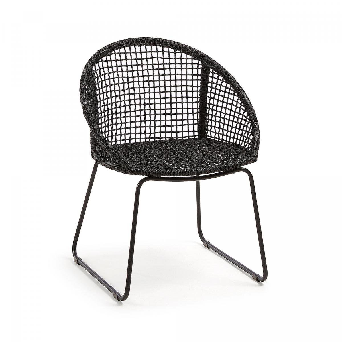 067759 Кресло темно-серое La Forma Sandrine  - Вид №6