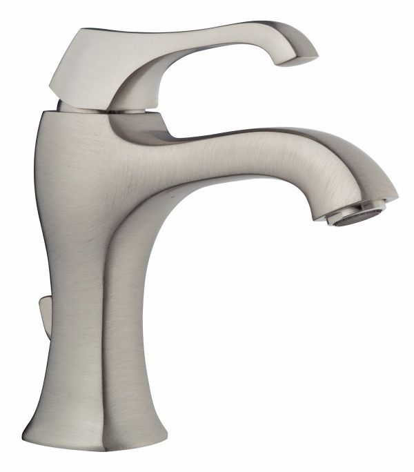 76003NS Смеситель Ares с донным клапаном для раковины, цвет зачищенный никель EMMEVI