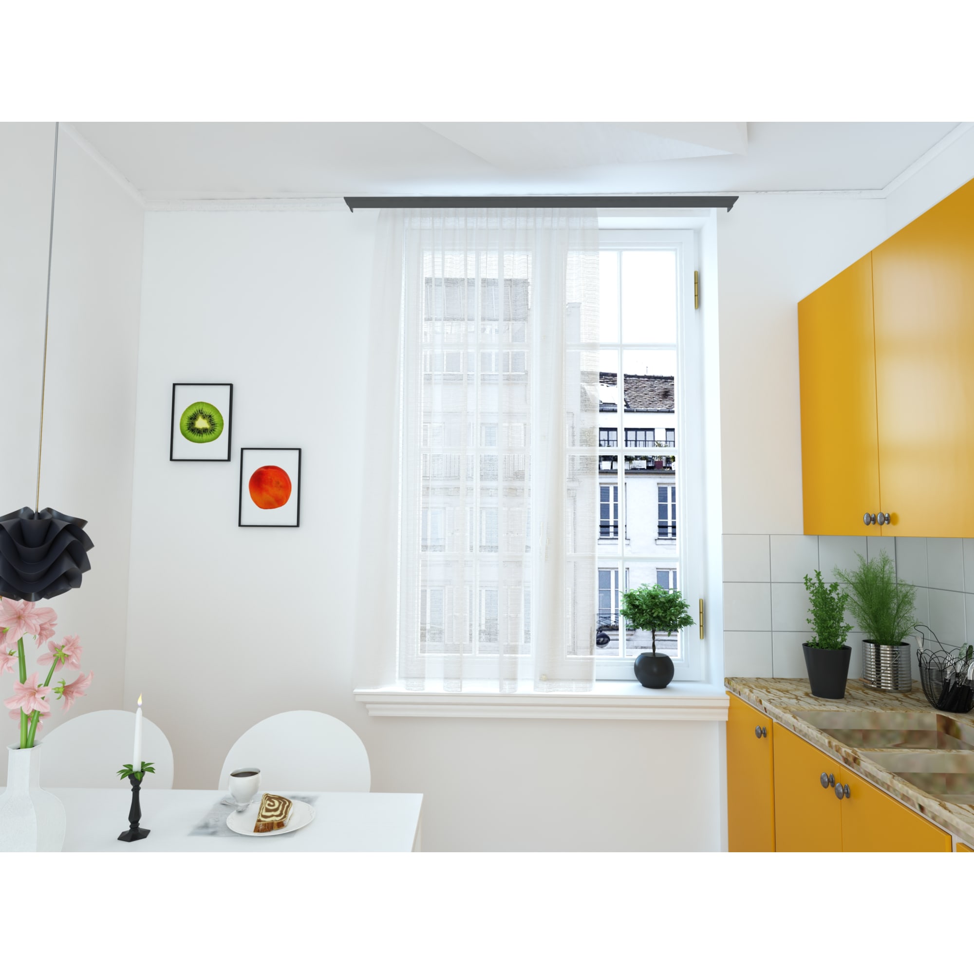 82010142 Тюль на ленте «Sea», 250х180 см, цвет белый Santreyd  - Вид №8