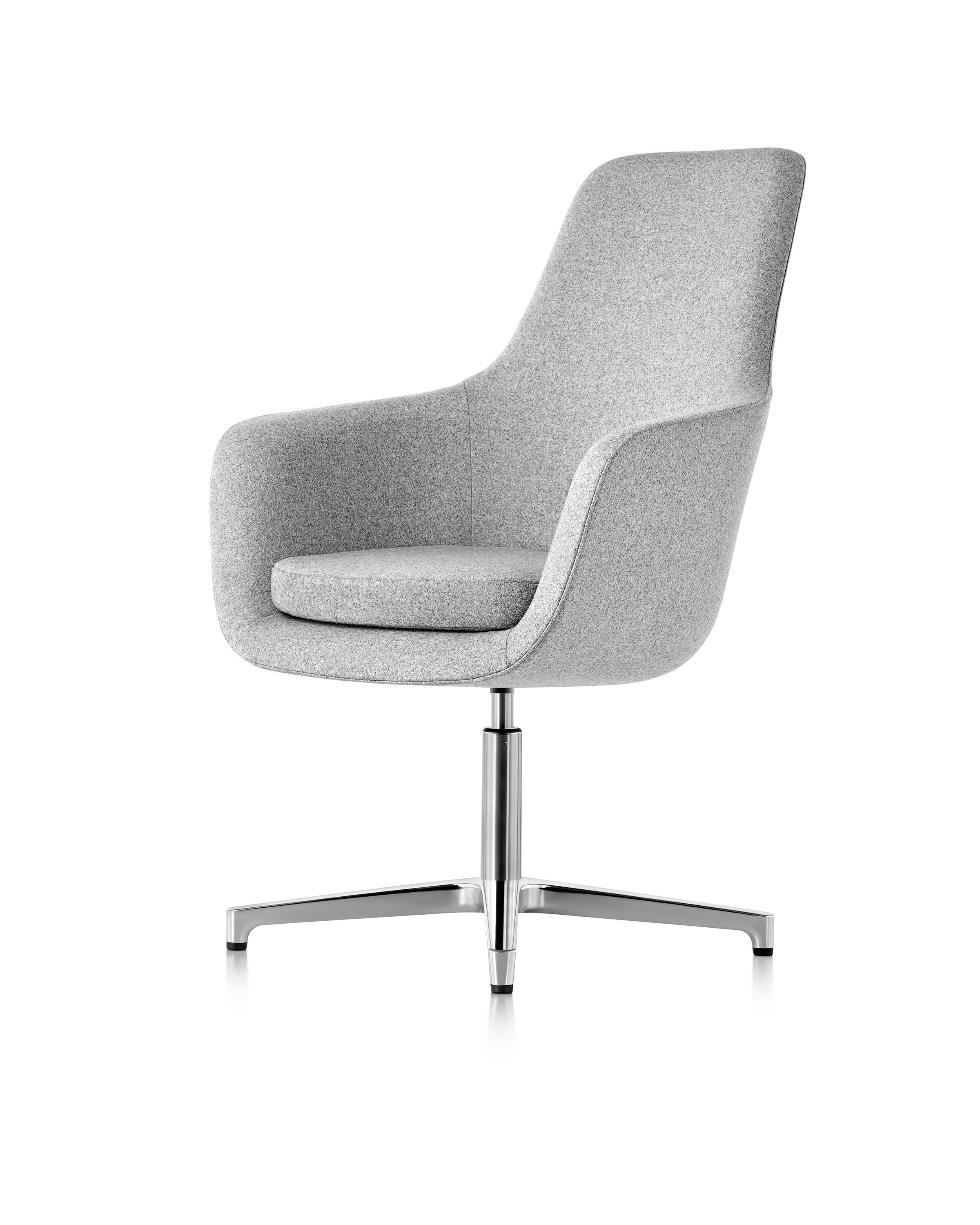 Ткань спиц поворотный стул с подлокотниками Herman Miller Saiba ARCH-00105360 - Вид №6