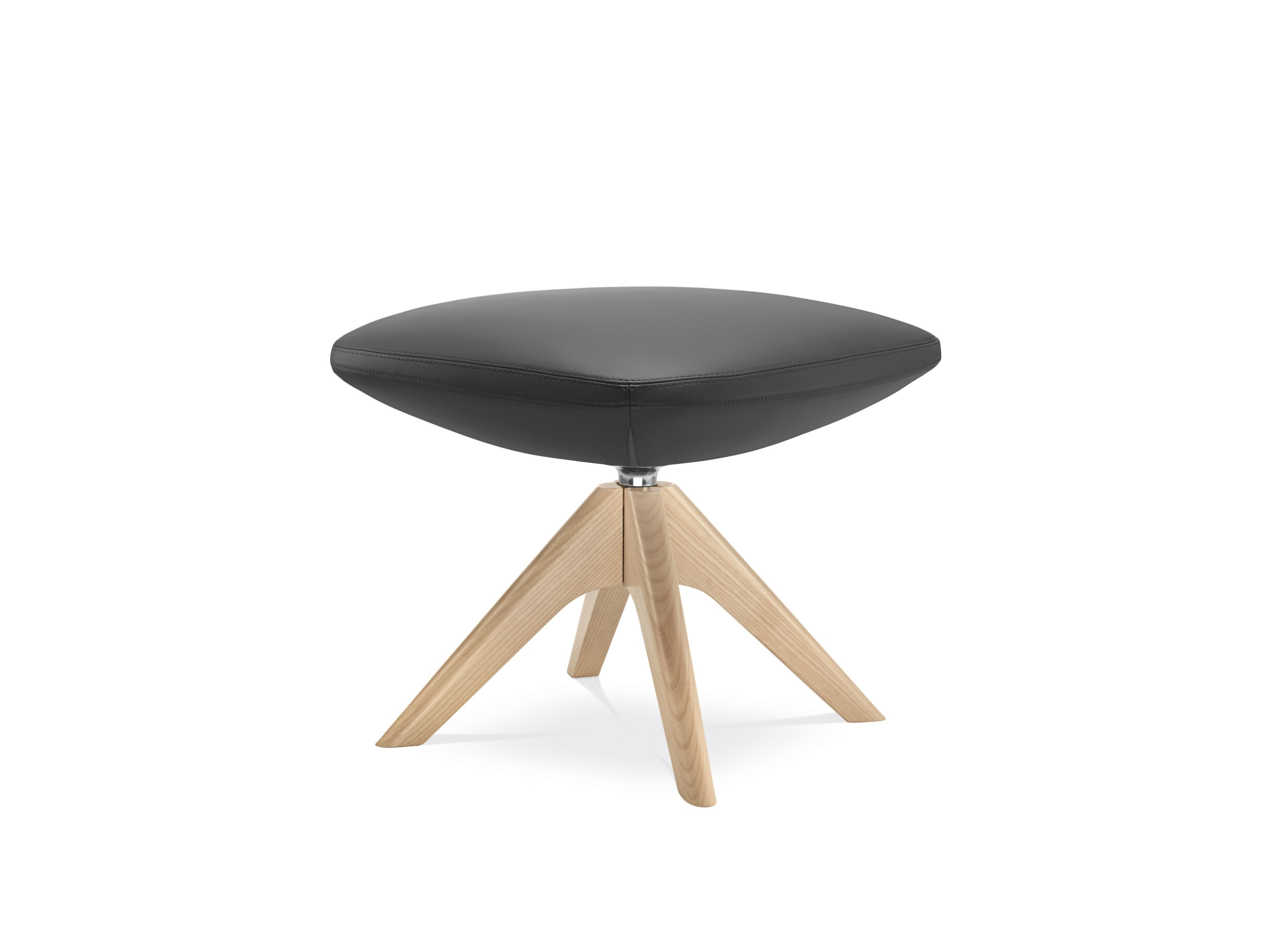 Кожаная вращающаяся мягкая подставка для ног LD Seating Melody Lounge ARCH-00086136 - Вид №1