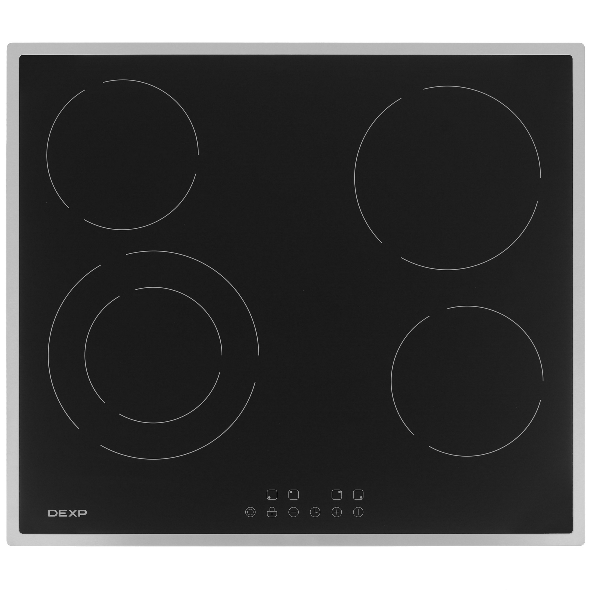 9199923 Электрическая варочная поверхность DEXP EH60-B01 STDN-0141498