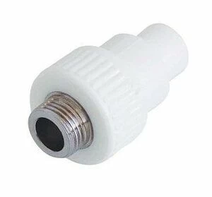 Муфта комбинированная KALDE D32х3/4" НР белая