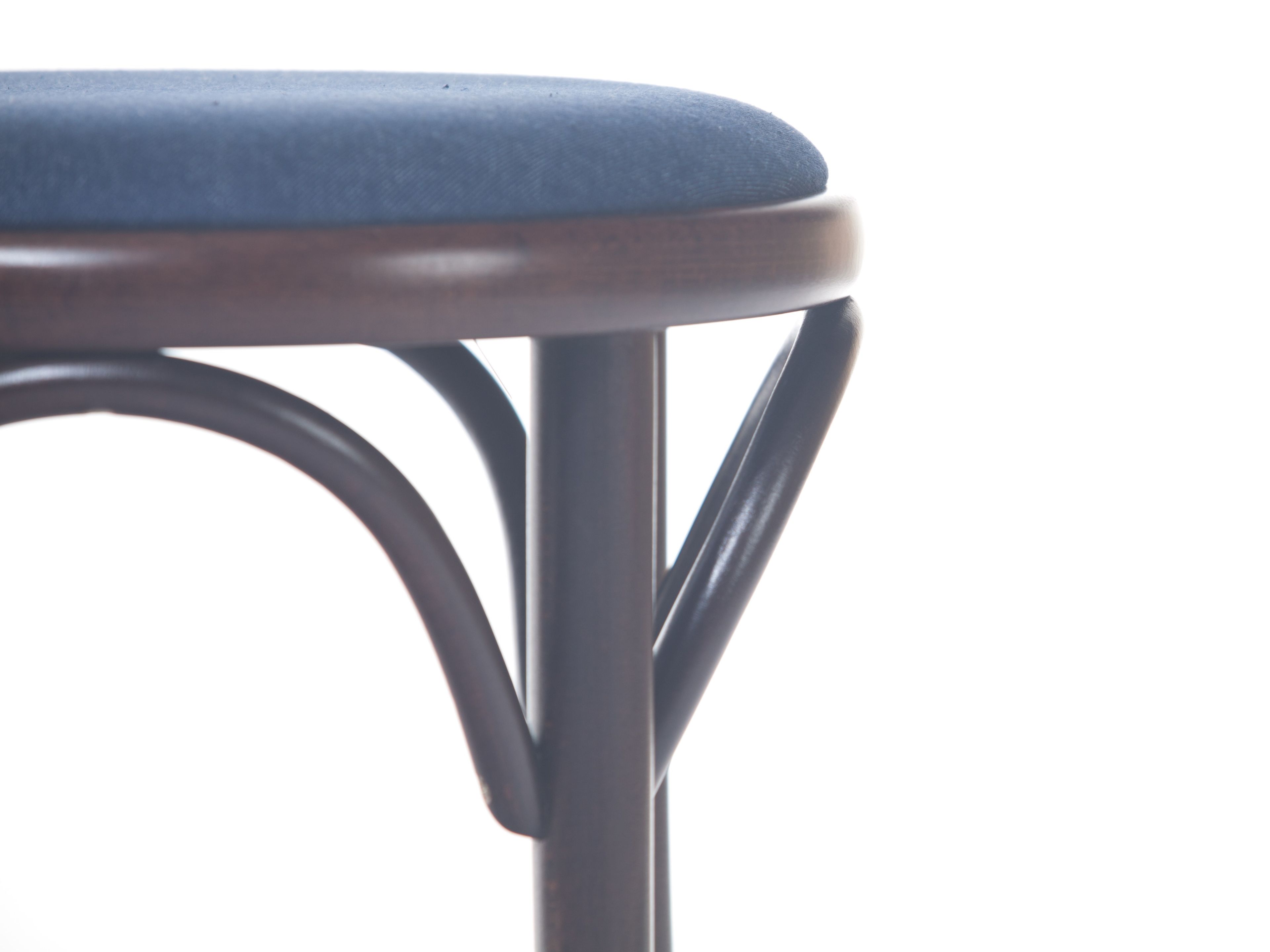 Деревянный стул с мягким сиденьем TON N° 60 ARCH-00061304 - Вид №2