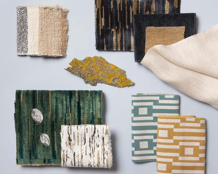 LELIEVRE Жаккардовая ткань с цветочными мотивами Nature précieuse 0609 - Вид №11