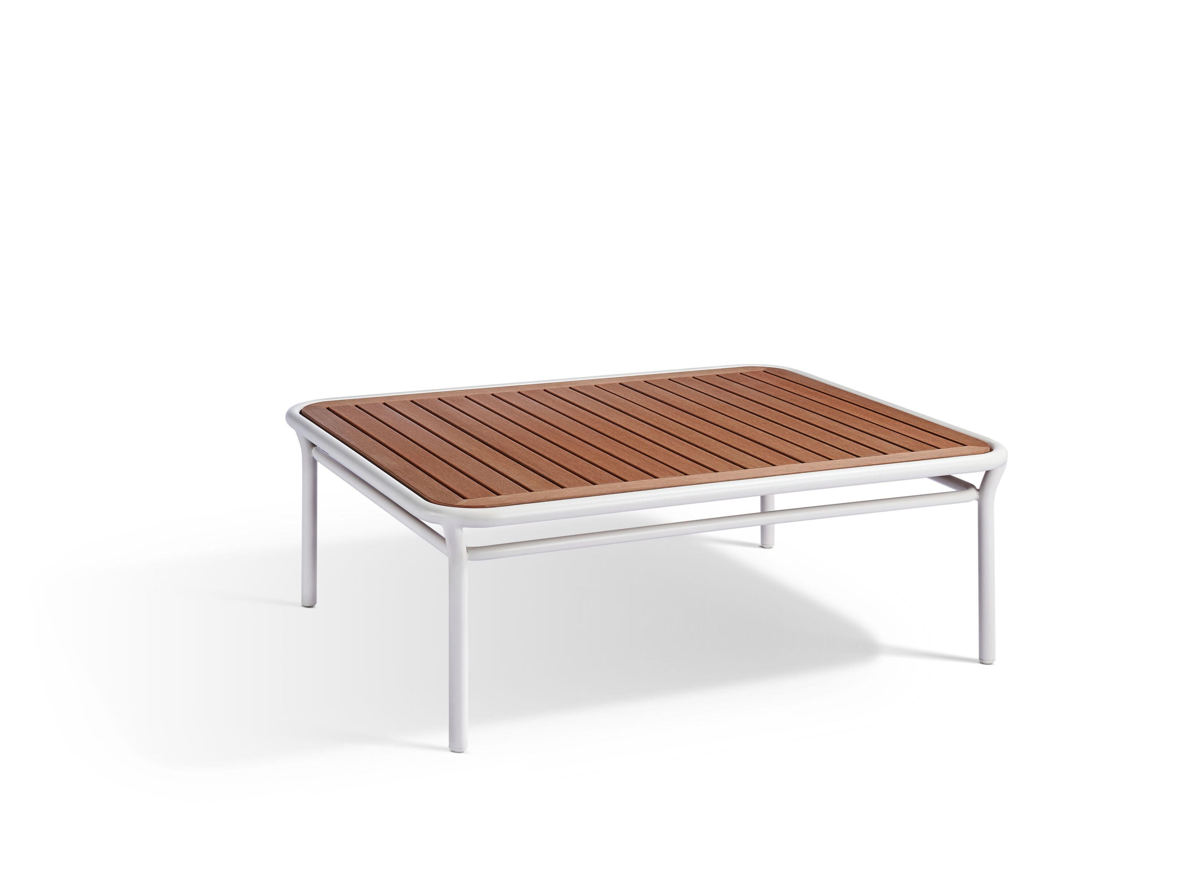 Прямоугольный садовый журнальный столик с верхним композитным деревом VINEKO Nine Degrees ARCH-00052392 - Вид №1