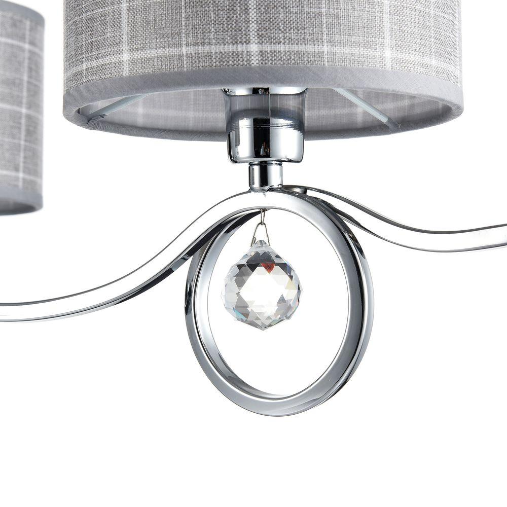 Подвесная люстра Freya Bertrand FR5906-PL-03-CH FREYA BERTRAND 186719 Серый  - Вид №1