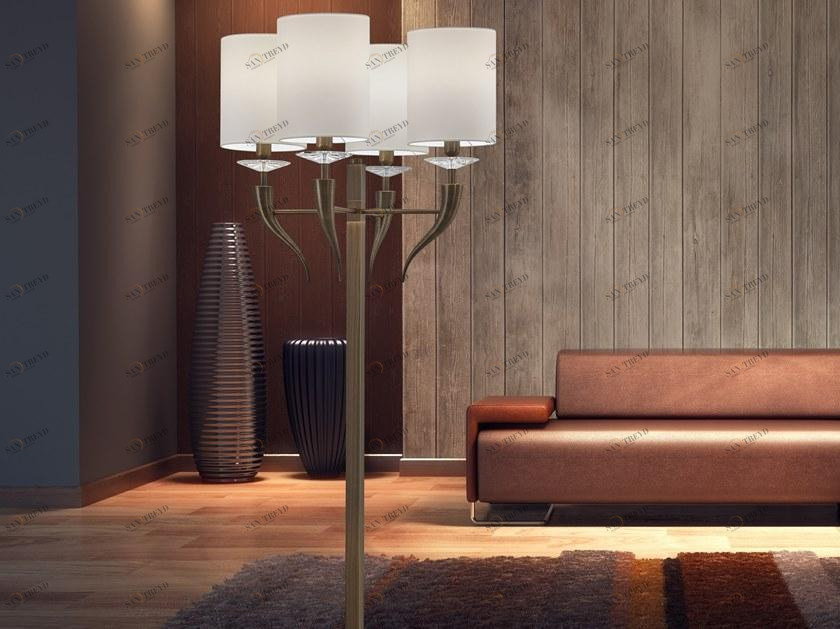 ILFARI Торшер из металла с кристаллами Loving arms sun-id-1345497