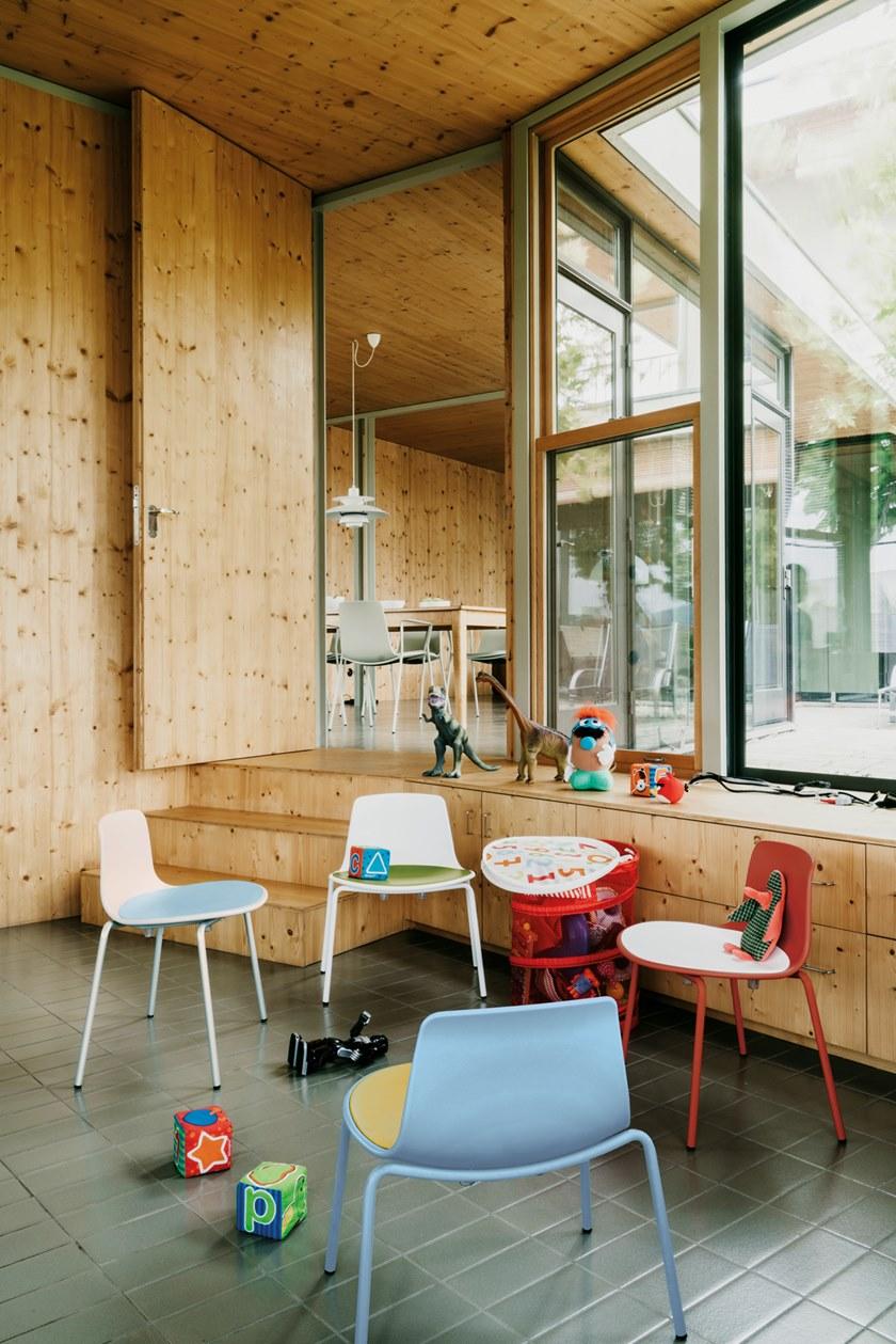 ENEA Штабелируемый детский стул из полипропилена Lottus sun-id-1408990 - Вид №3