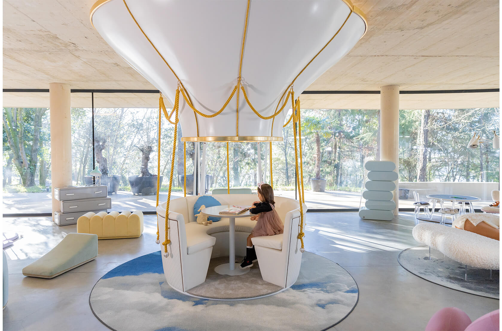 CIST773 Детские пуфики Сиденье Cloud 2 Circu  - Вид №14