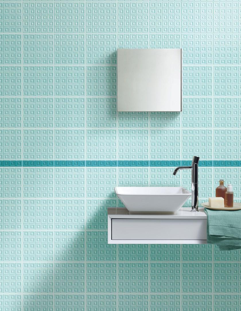 Cerasarda Белая керамическая трехмерная поверхностная плитка Parentesi quadra Https://www.cerasard - Вид №9