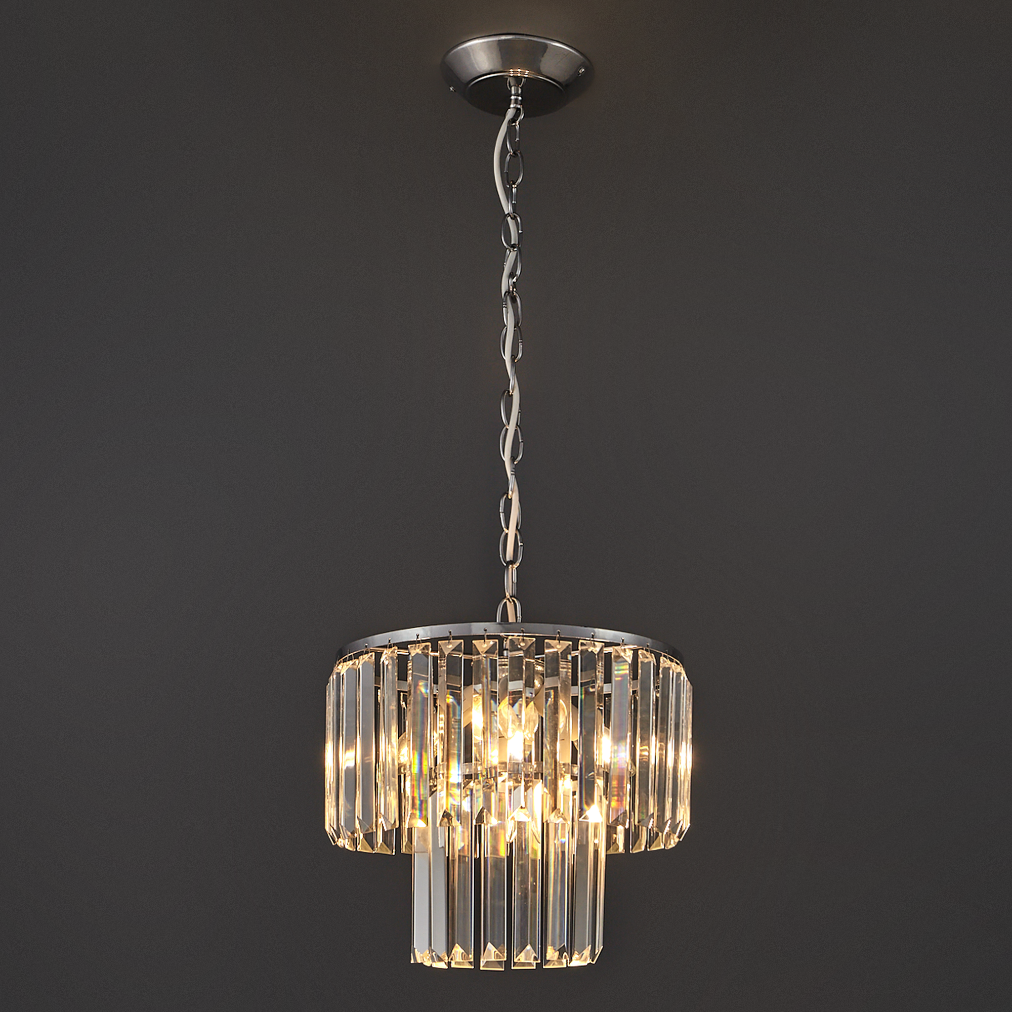 Vitaluce Эльза - хрустальная подвесная люстра на 4 лампы с регулировкой высоты 89697133 STLM-0079816 - Вид №2