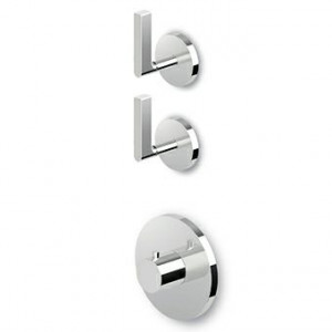 ZSB5660 - R97821 Встраиваемый термостатический смеситель для душа 1/2 "с двумя запорными кранами. Zucchetti Simply Beautiful