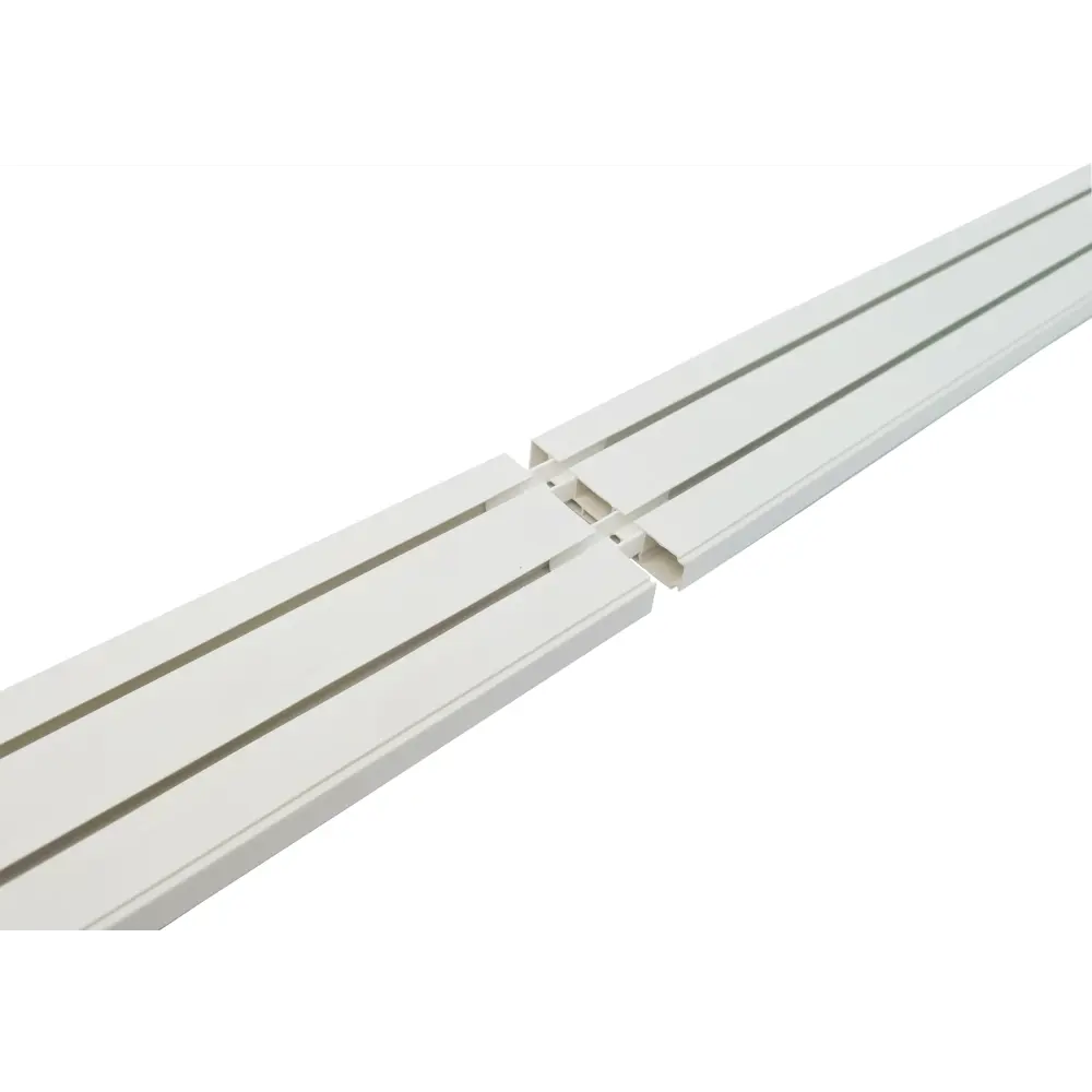 Двухрядный карниз INSPIRE для штор 400 см белый 89365441 STLM-1382473 - Вид №1