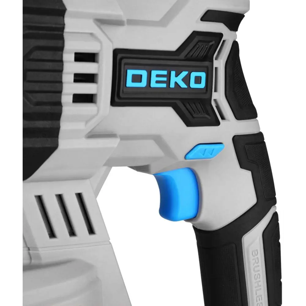 Аккумуляторный перфоратор DEKO ZKCH20 SDS-plus с двумя батареями 89370291 STLM-0849207 - Вид №2