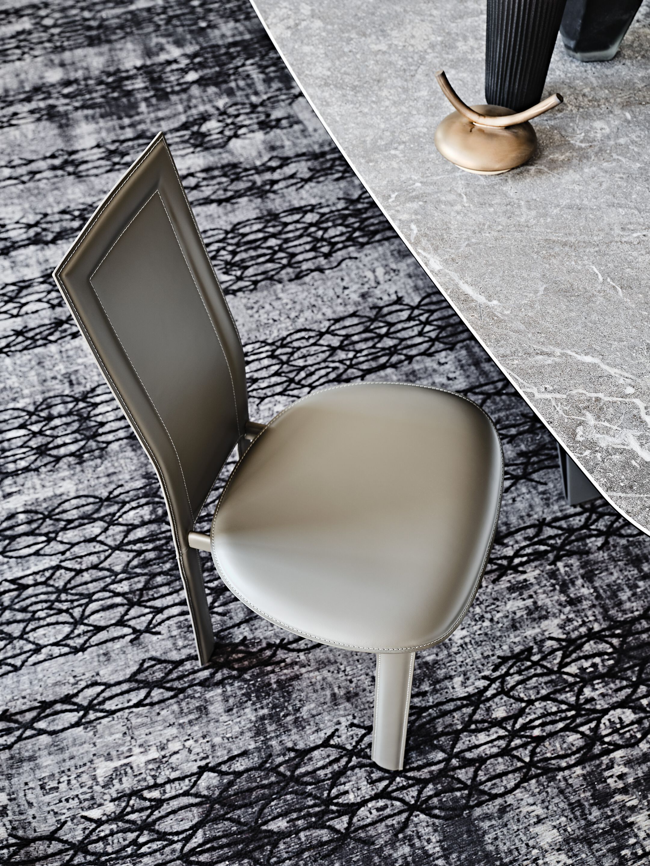 Кожаный стул Cattelan italia LARA ARCH-00073693 - Вид №6