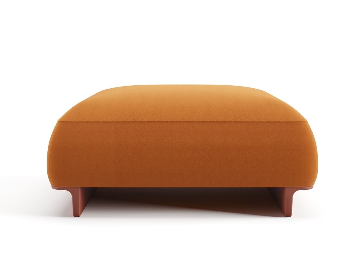 Модульный квадратный пуф из ткани Arper Ralik ARCH-00048220 - Вид №1