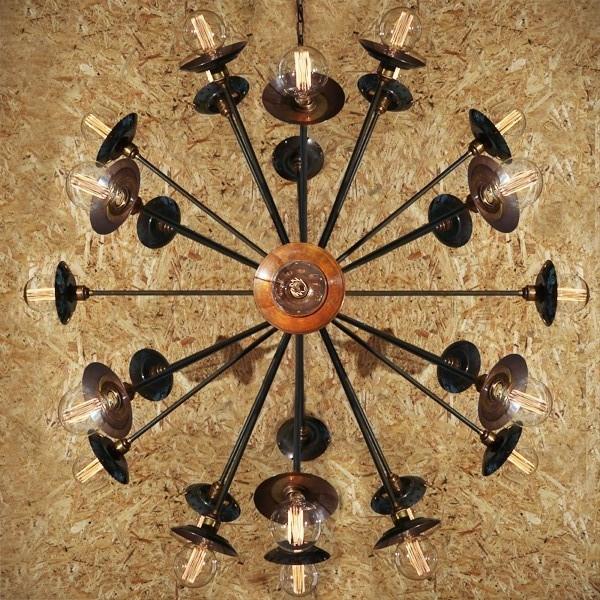 Mullan Lighting Люстра из латуни ручной работы  Mlf186  - Вид №1