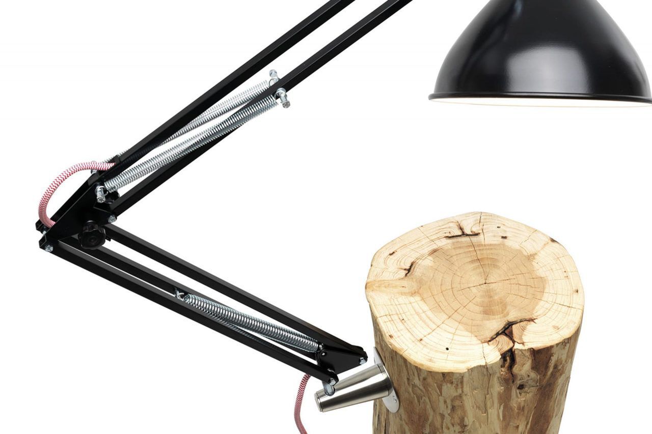 Журнальный столик / торшер из массива дерева Mogg PIANTAMA ARCH-00081990 - Вид №1