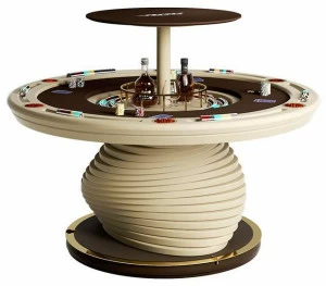 Vismara Design Круглый покерный стол Luxury entertainment