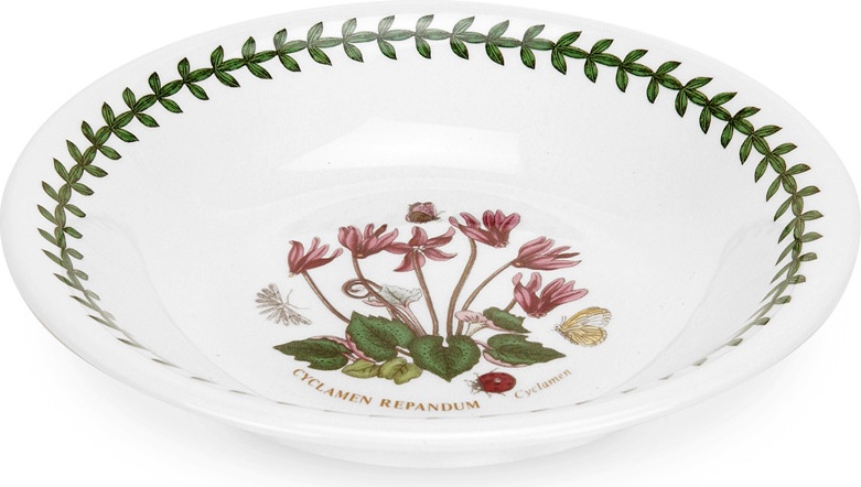 10573870 Portmeirion Салатник Portmeirion Ботанический сад.Цикламен 18см, фарфор Фарфор 