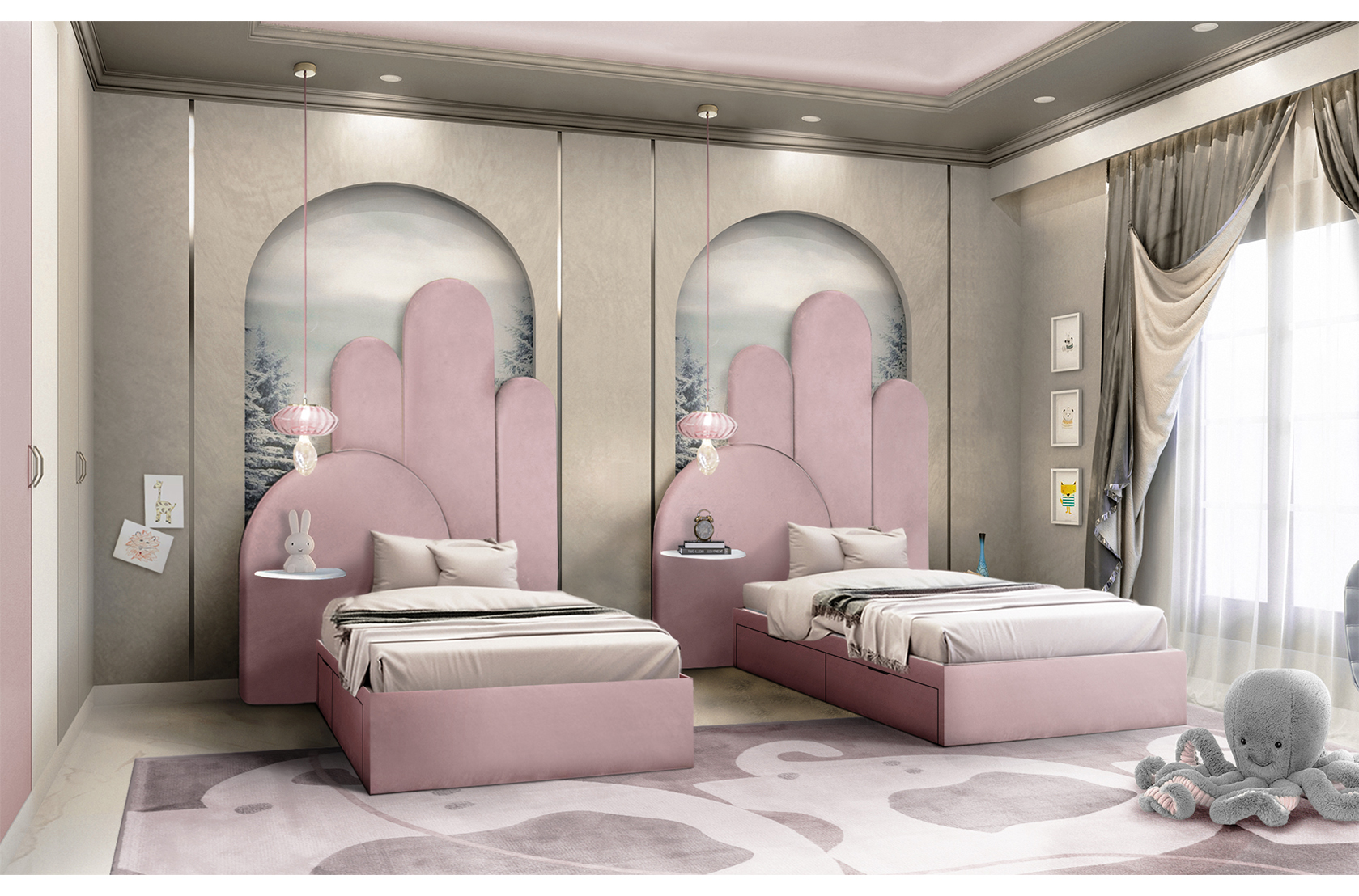 CIST774 Детские ковры Силовой слон Circu  - Вид №13