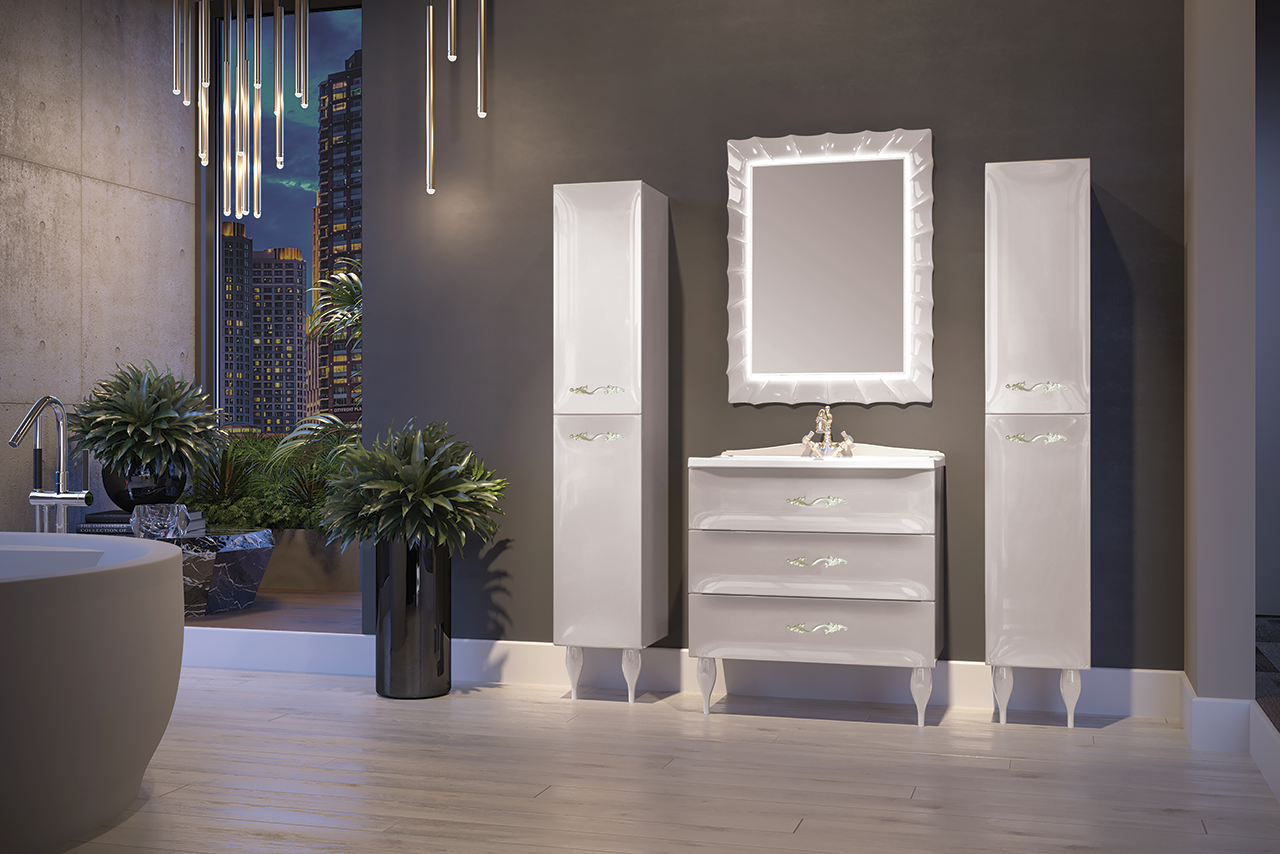 У73555 Пенал Lumier 30Н 2д. White L 1 Marka Art