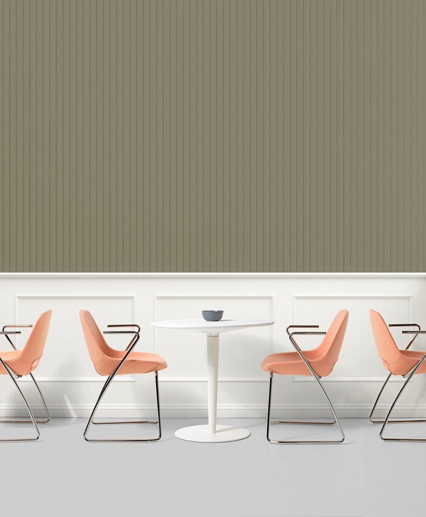 Diemme Тканевый стул на санках с подлокотниками Clea sun-id-1414054 - Вид №4