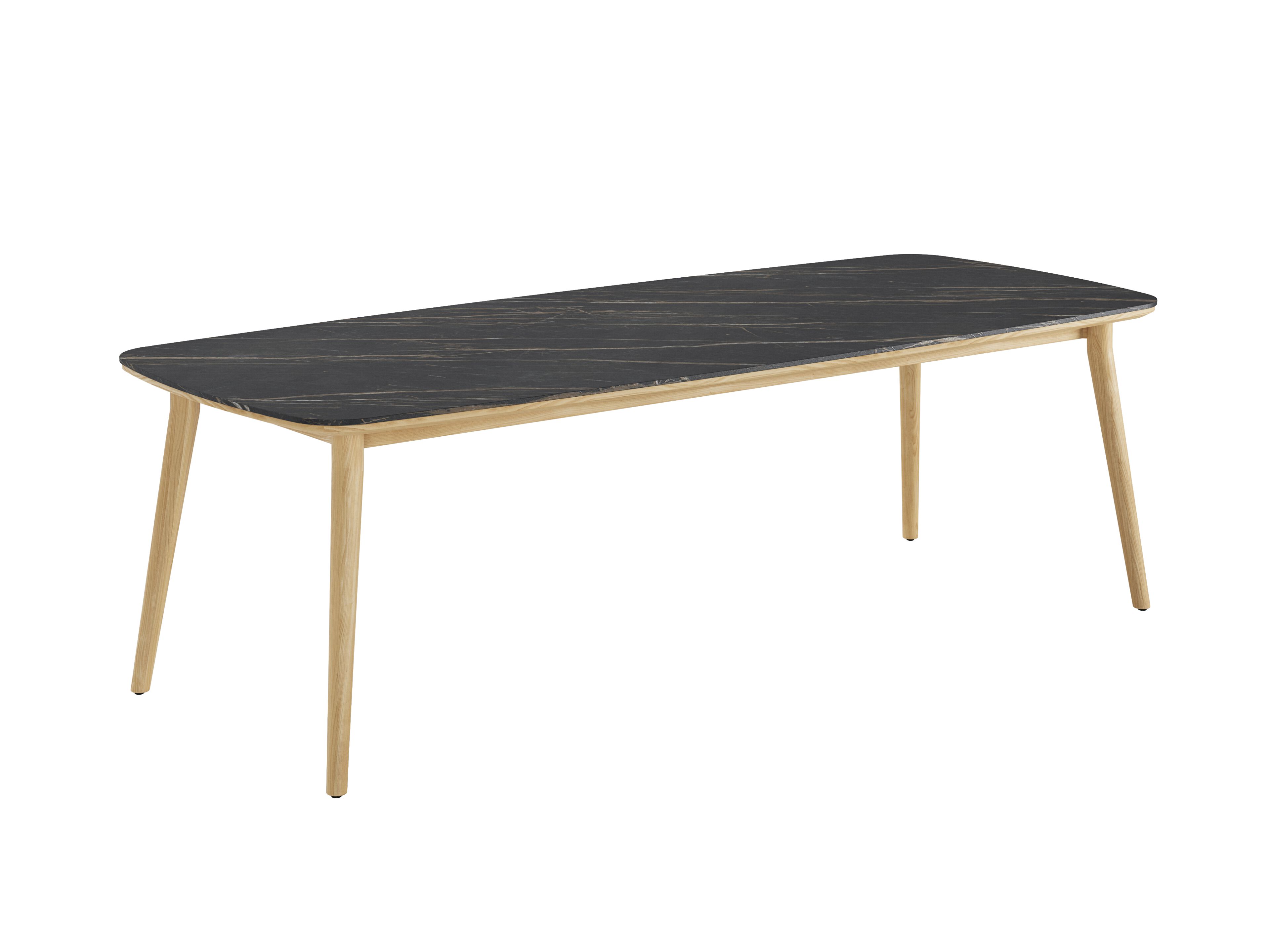 Прямоугольный керамический обеденный стол Jardinico дерево ARCH-00062109 - Вид №2